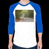 50/50 Raglan Three-Quarter Sleeve Tee Thumbnail