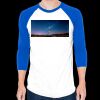 50/50 Raglan Three-Quarter Sleeve Tee Thumbnail