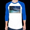 50/50 Raglan Three-Quarter Sleeve Tee Thumbnail
