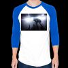 50/50 Raglan Three-Quarter Sleeve Tee Thumbnail