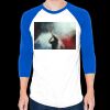 50/50 Raglan Three-Quarter Sleeve Tee Thumbnail