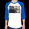 50/50 Raglan Three-Quarter Sleeve Tee Thumbnail