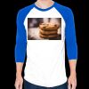 50/50 Raglan Three-Quarter Sleeve Tee Thumbnail