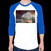 50/50 Raglan Three-Quarter Sleeve Tee Thumbnail