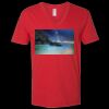 USA-Made Fine Jersey V-Neck Tee Thumbnail