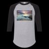 Three-Quarter Raglan Sleeve Baseball Jersey Thumbnail