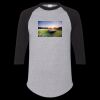 Three-Quarter Raglan Sleeve Baseball Jersey Thumbnail