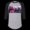 Three-Quarter Raglan Sleeve Baseball Jersey Thumbnail