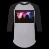 Three-Quarter Raglan Sleeve Baseball Jersey Thumbnail